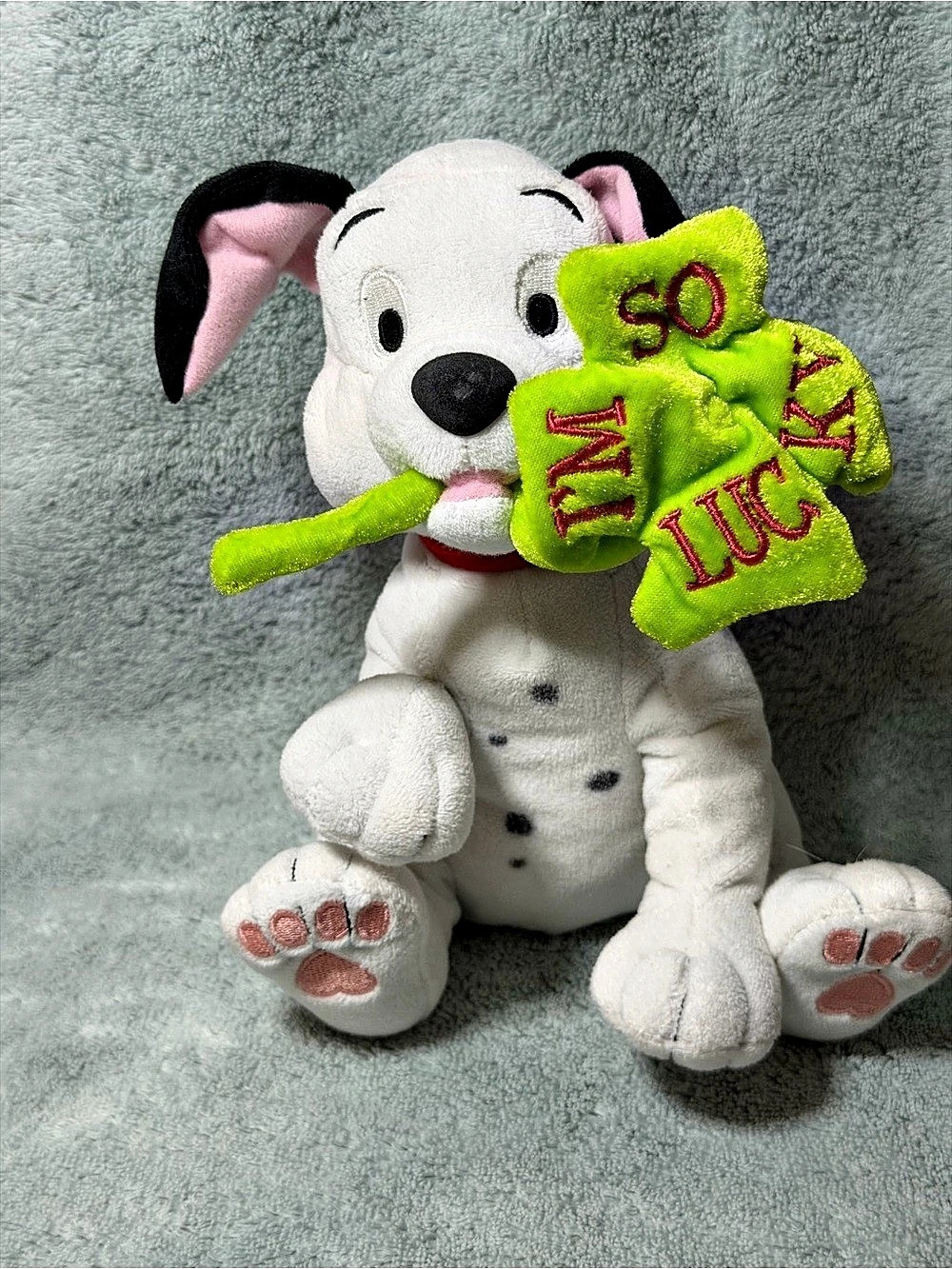 Disney 101 Dalmations Lucky St. Patricks Day Plush